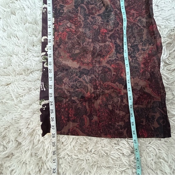 Free People Intimately Free Wide Leg Floral Printed Pants NWOT - Picture 13 of 13